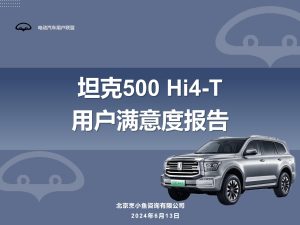行业报告：《电动汽车用户联盟2025坦克500Hi4T用户满意度调研报告》-行业报告集合