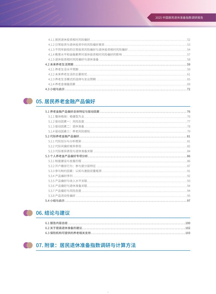 图片[5]-稳健为主，健康为先：2025中国居民退休准备图景-行业报告集合